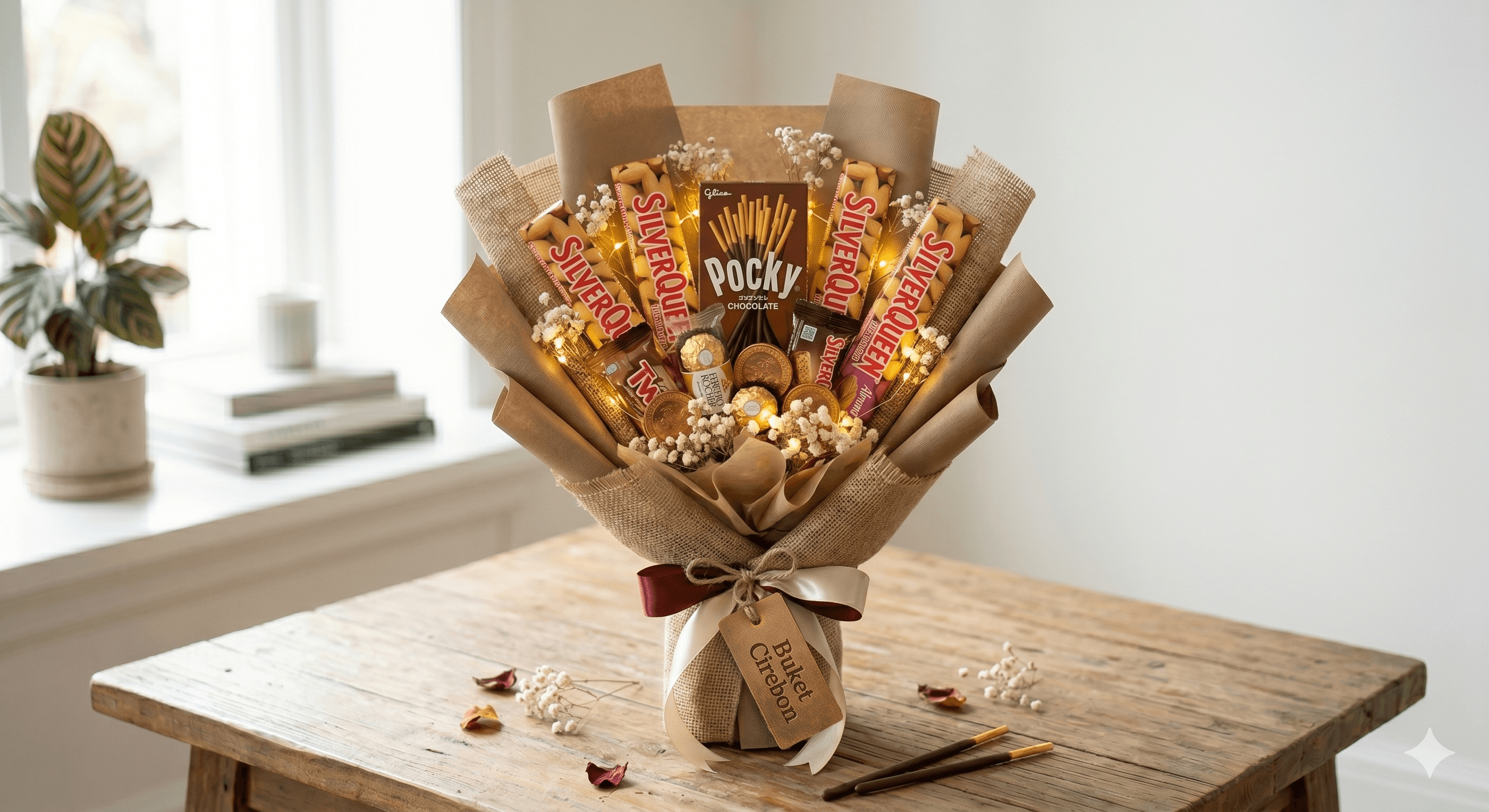 Buket Snack Cokelat Silverqueen